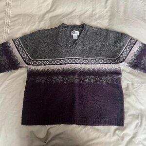Arizona Jean Company Classic Snowflake Sweater